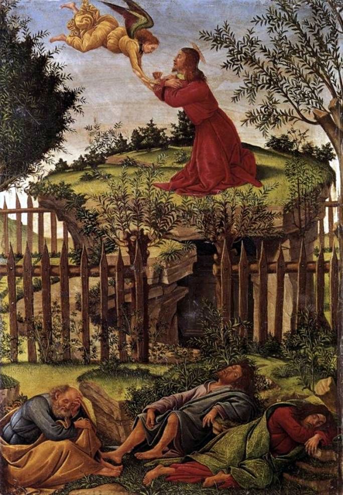Prier pour le calice   Sandro Botticelli