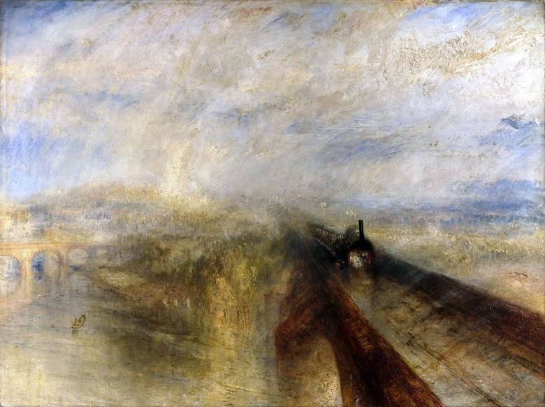 Pluie, vapeur et vitesse. Great Western Railway   William Turner