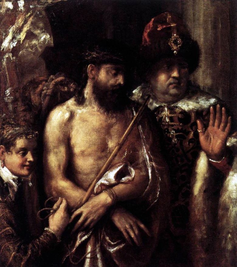 Se moquer (gronder) du Christ   Titian Vecellio