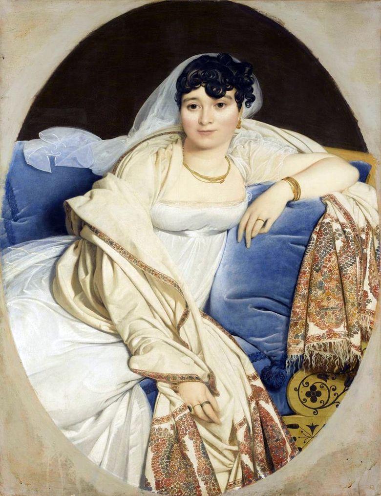 Portrait de Madame Rivière   Jean Auguste Dominic Ingres