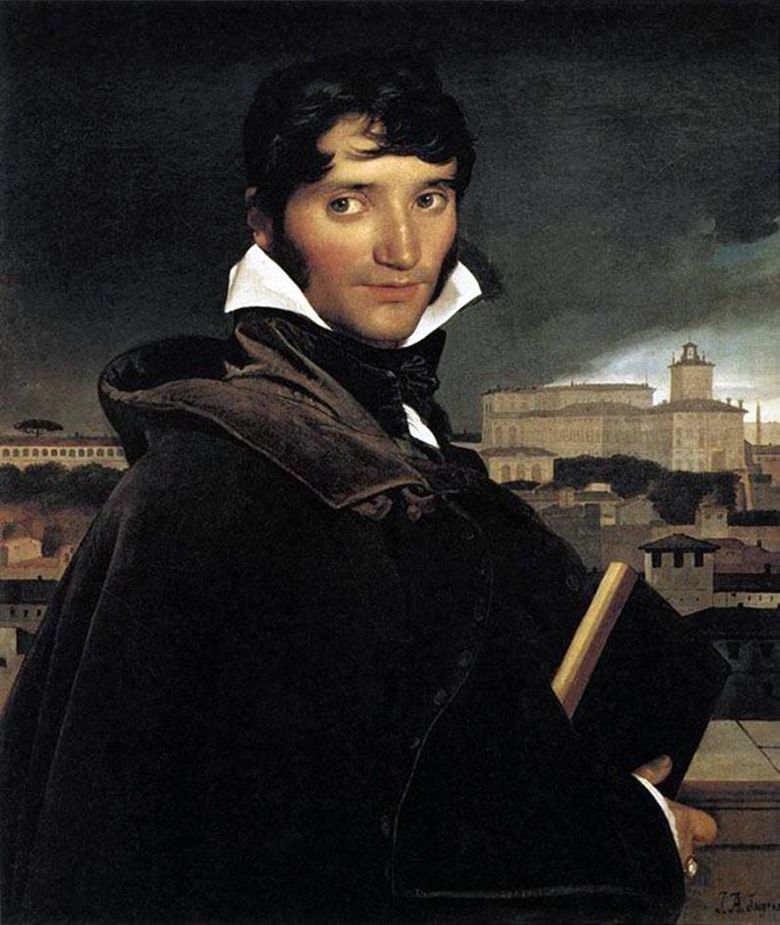 Portrait de lartiste François Marius Granet   Jean Auguste Dominique Ingres