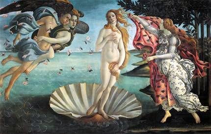 La naissance de Vénus   Sandro Botticelli