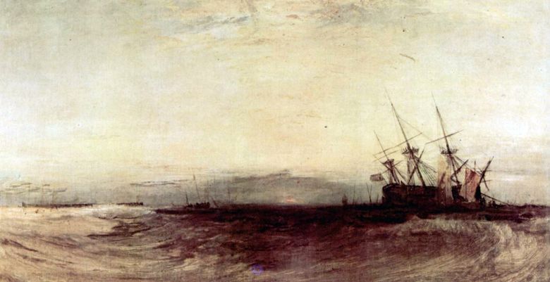 Ship Aground   William Turner