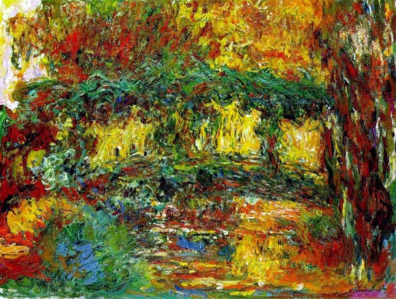 Claude Monet PEINTURE le jardin japonais 