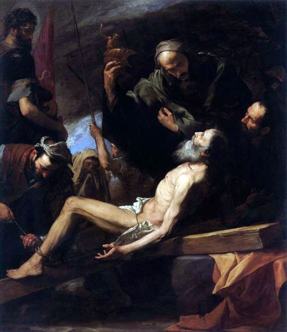 Martyre de lapôtre André   Hussep de Ribera