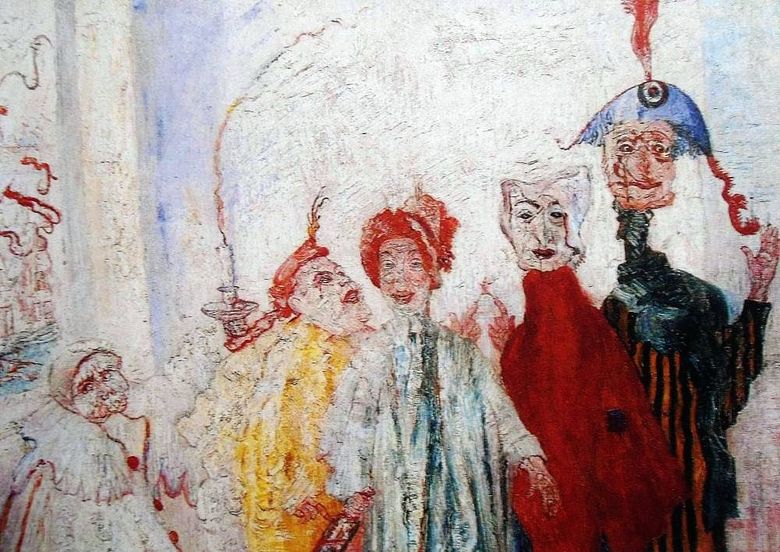 Masques étranges   James Ensor