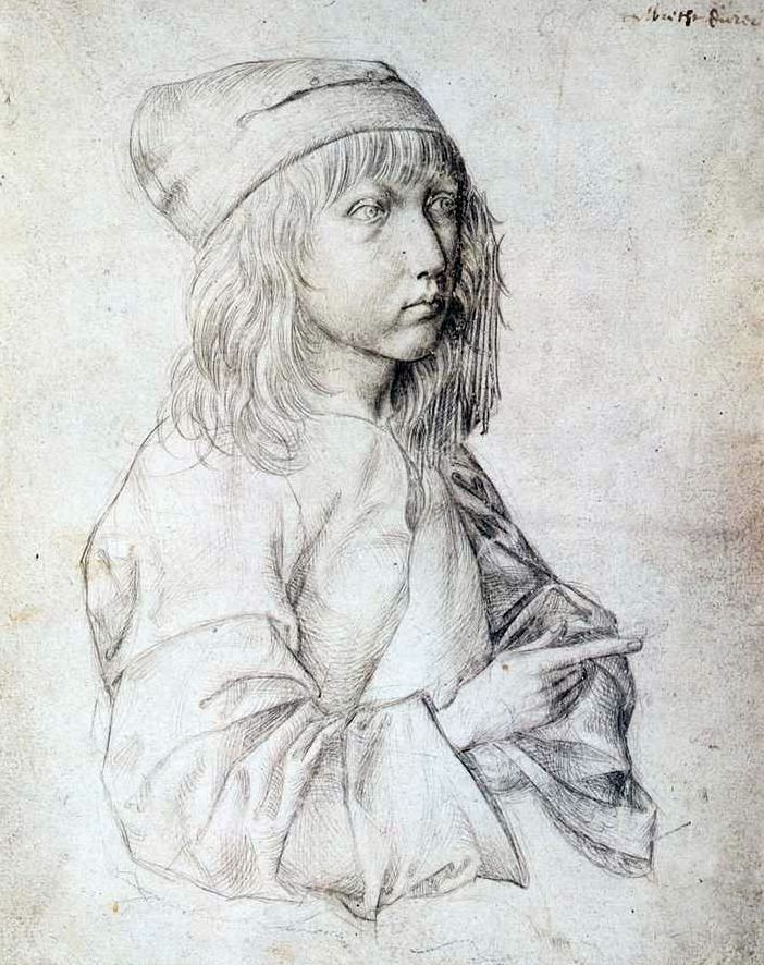 Autoportrait de 1484   Albrecht Durer
