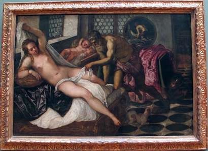 Vénus, Volcan et Mars   Jacopo Tintoretto