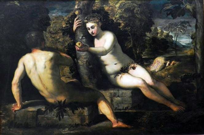 La tentation dAdam   Jacopo Tintoretto