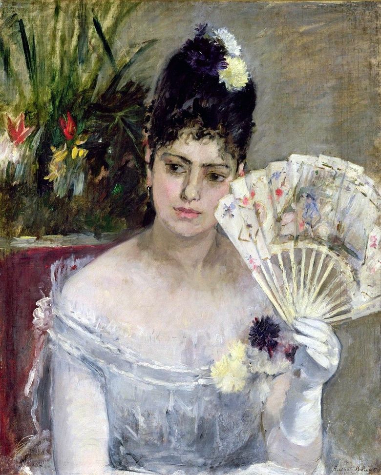 Au bal   Berthe Morisot