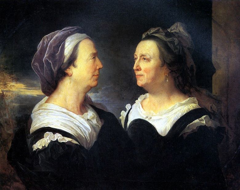 Madame Rigot, mère de lartiste, en deux portraits   Jacinthe Rigot