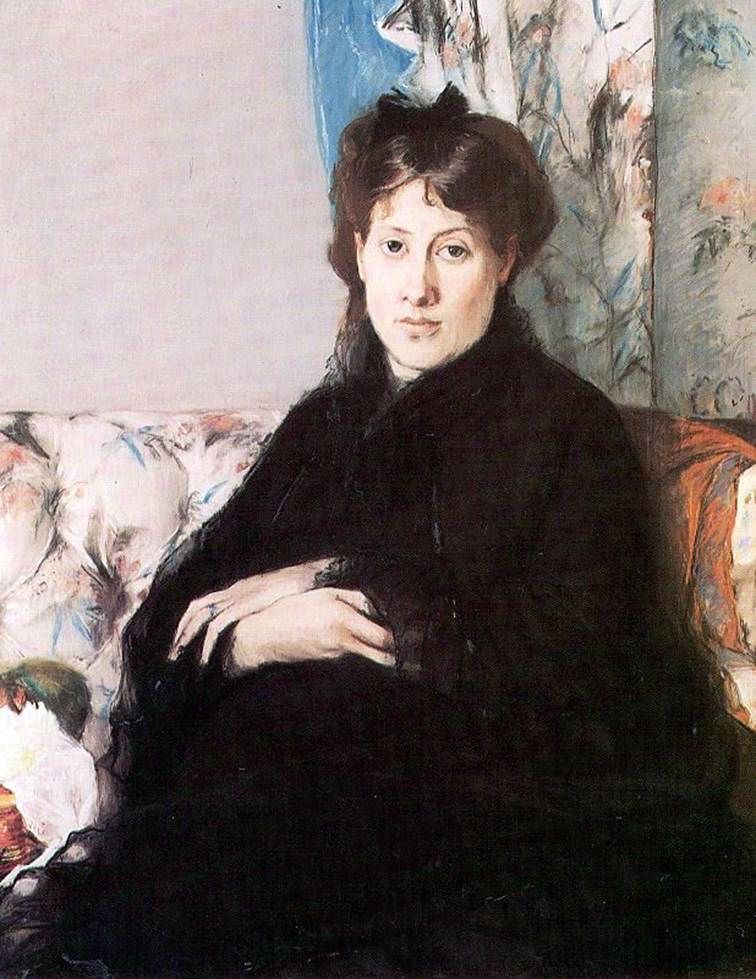 Portrait dEdma Pontillon   Berthe Morisot