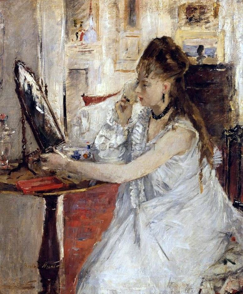 Poudreuse   Berthe Morisot