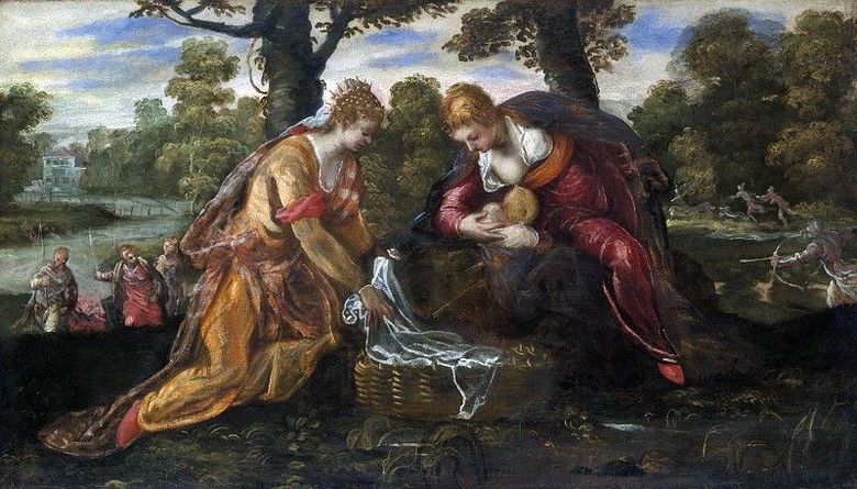 Trouver Moïse   Jacopo Tintoretto