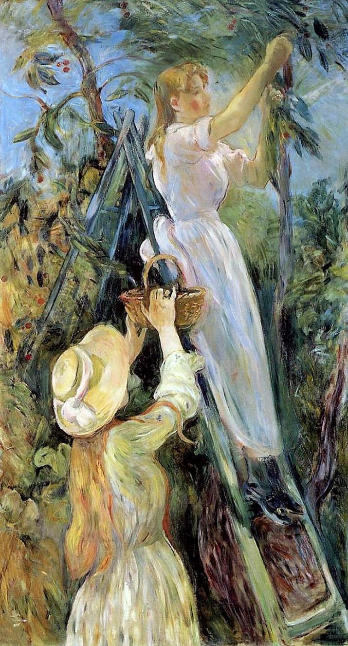 Cerises douces   Berthe Morisot