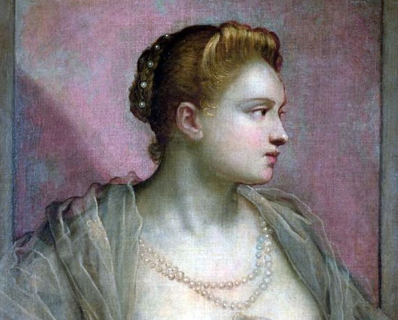 Portrait dune jeune femme   Jacopo Tintoretto