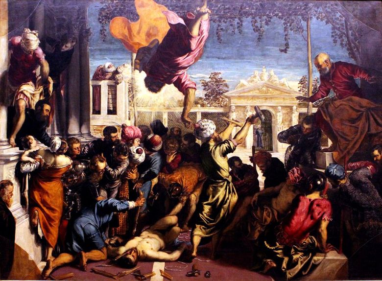 Saint Marc libère un esclave   Jacopo Tintoretto