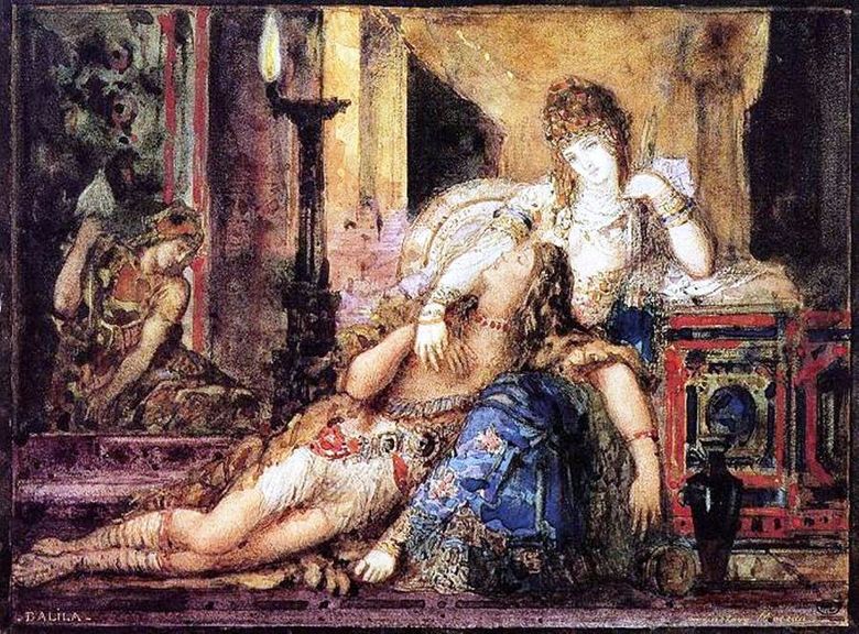 Samson et Delilah   Gustave Moreau