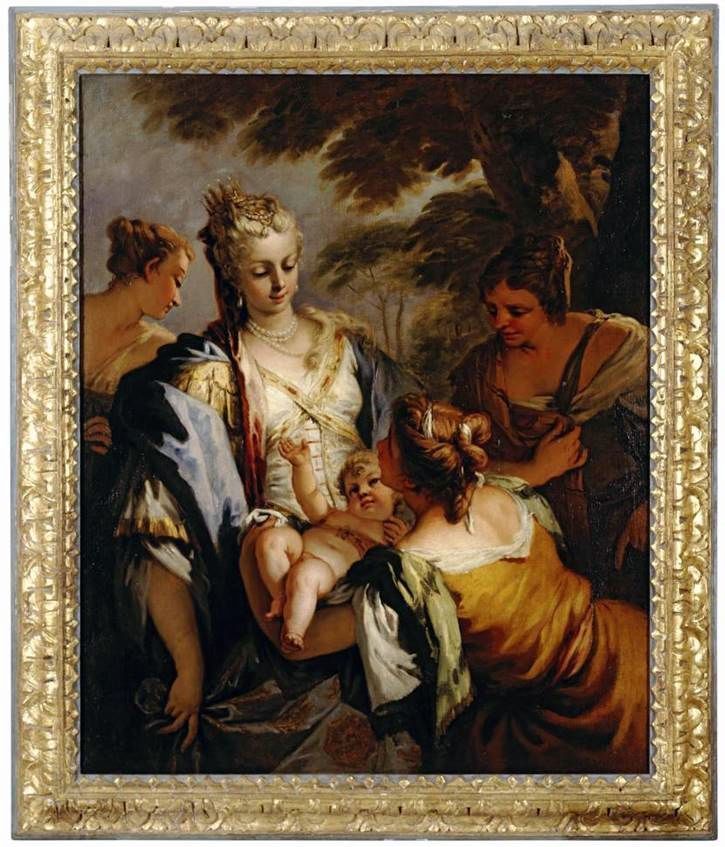 Présentation du bébé Moïse   Sebastiano Ricci