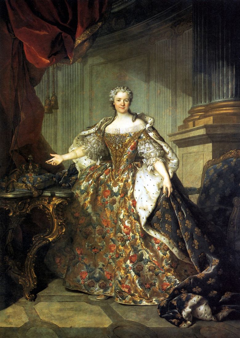 Maria Leshchinsky, reine de France, épouse de Louis XV   Louis Tokke