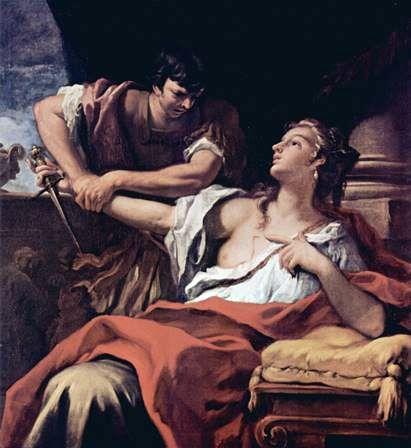 Lucrèce et Collatin   Sebastiano Ricci