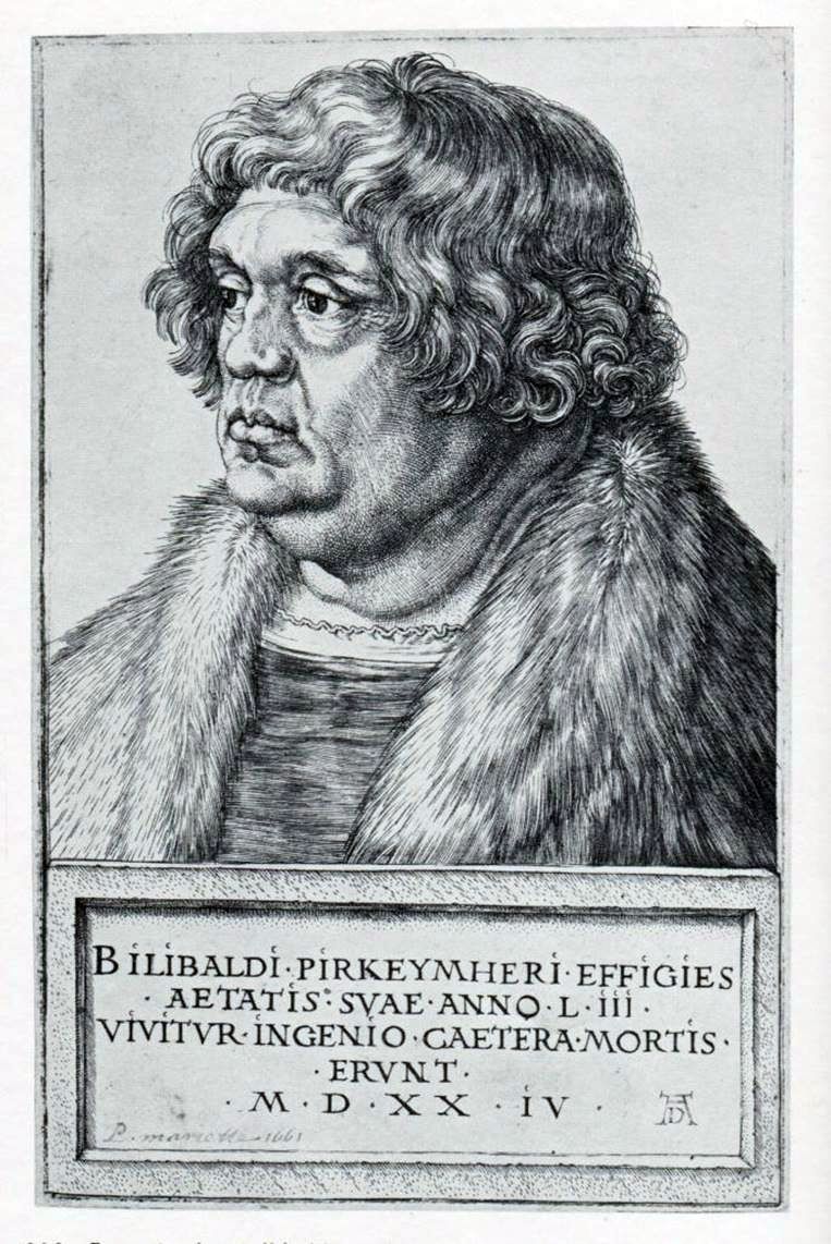 Portrait de Willibald Pirkheimer   Albrecht Durer