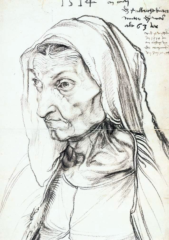 Portrait dune mère   Albrecht Durer