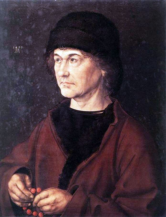 Portrait du père de lartiste   Albrecht Durer