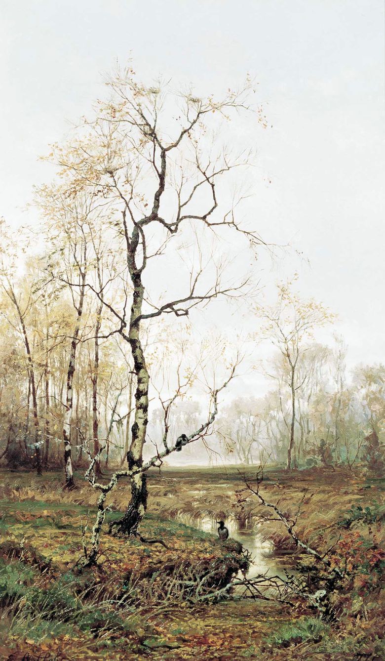 Dans la forêt. Au printemps   Efim Volkov