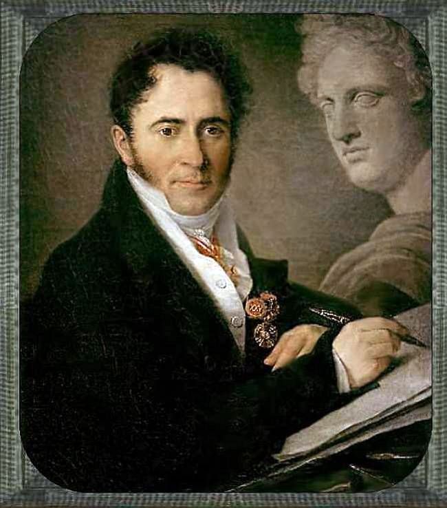 Portrait de N. I. Utkin   Vasily Tropinin