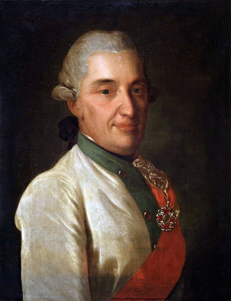 Portrait de D. N. Senyavin   Fedor Rokotov