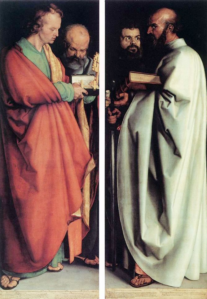 Les quatre apôtres   Albrecht Durer
