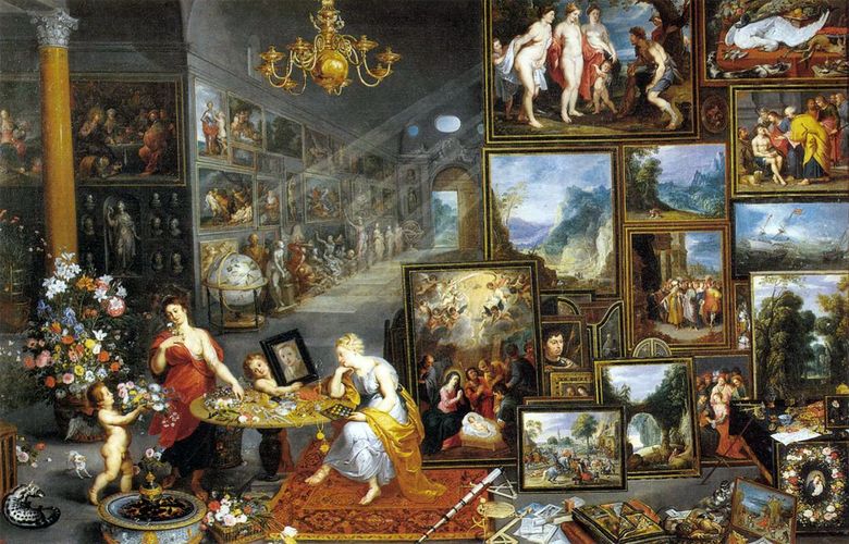 Allégorie de la vision   Jan Brueghel