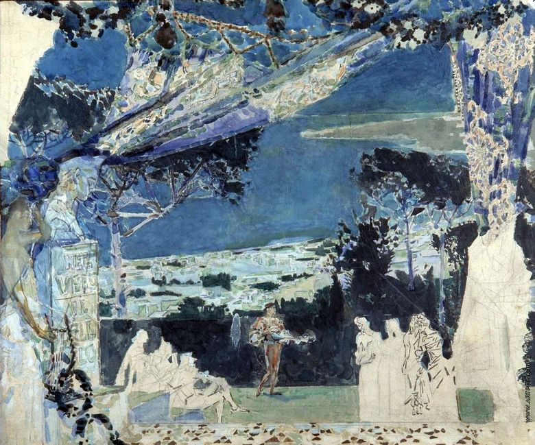 Italie Nuit napolitaine   Mikhail Vrubel