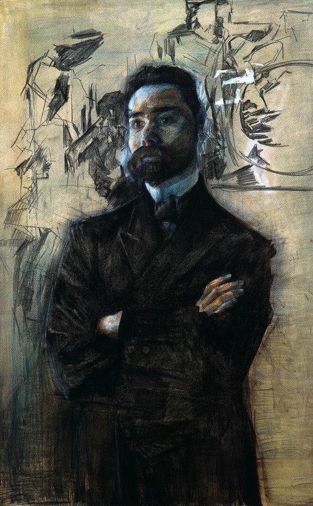 Portrait de V. Ya. Bryusov   Mikhail Vrubel