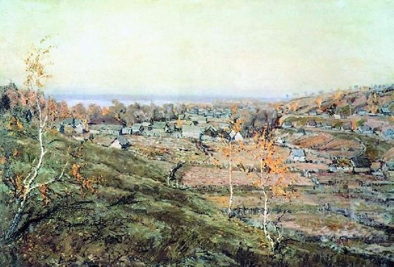 Village de Khmelevka   Nikolai Romadin