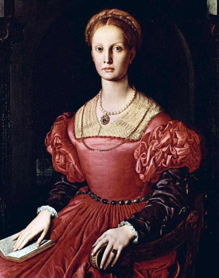 Portrait de Lucretia Panchatiki   Agnolo Bronzino